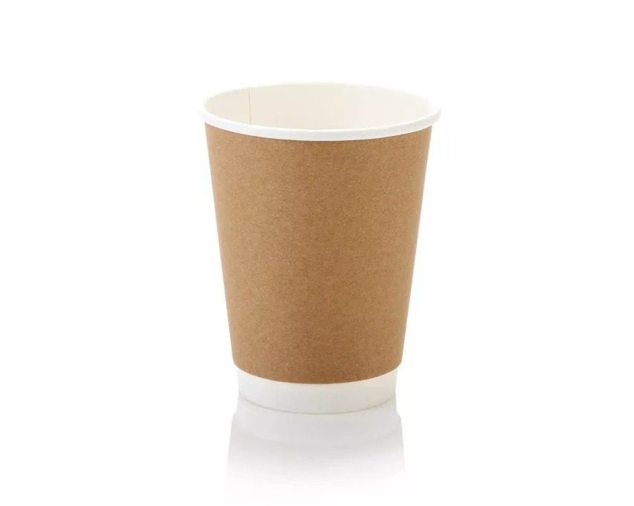 BROWN KRAFT DOUBLE WALL CUP