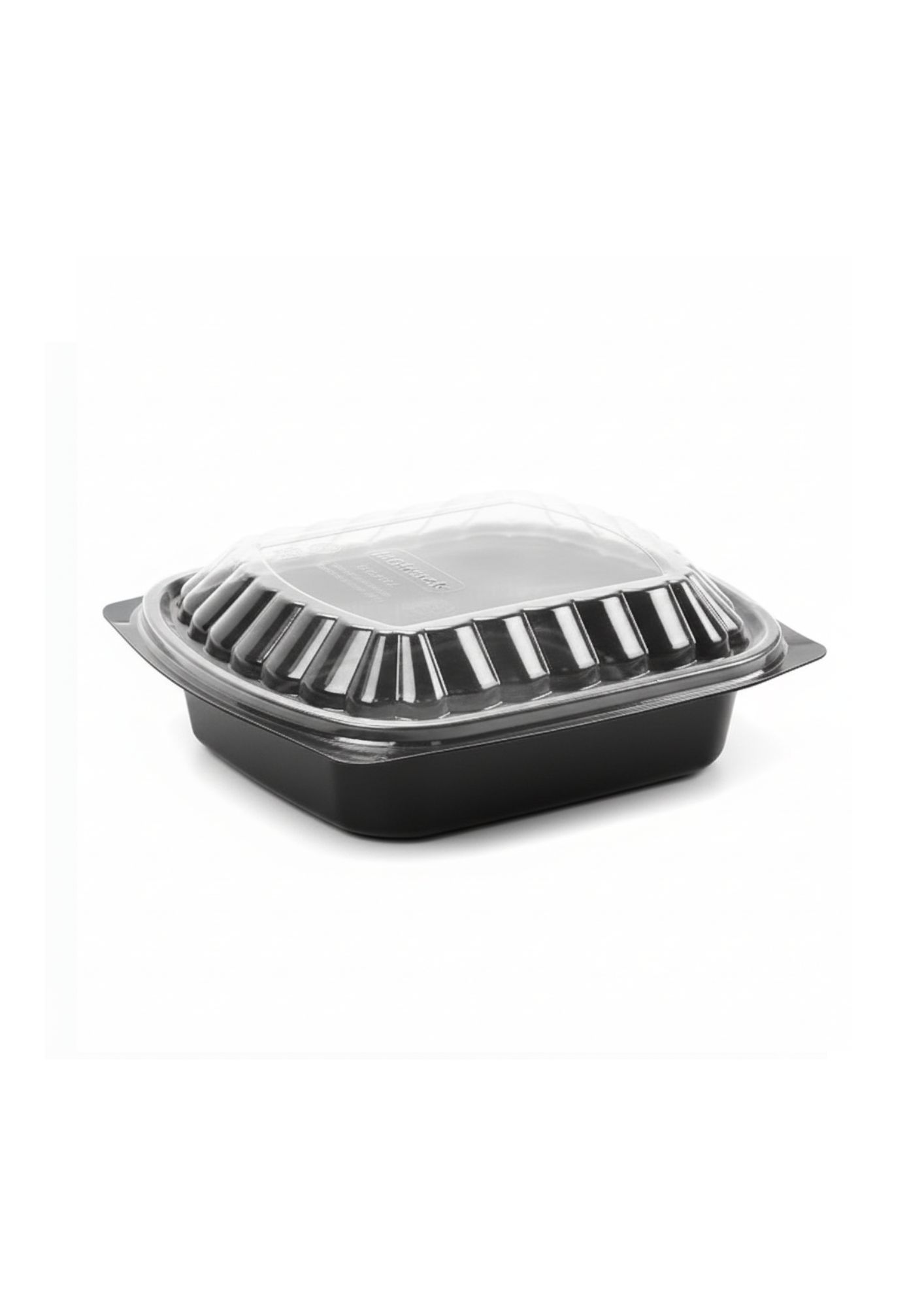  BLACK BASE COMPARTMENTS WITH CLEAR PP LID 