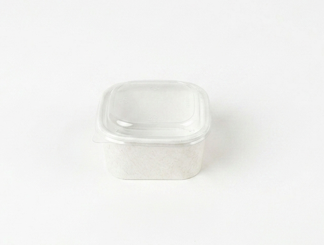 WHITE KRAFT SALAD RECTANGULAR BOWL 