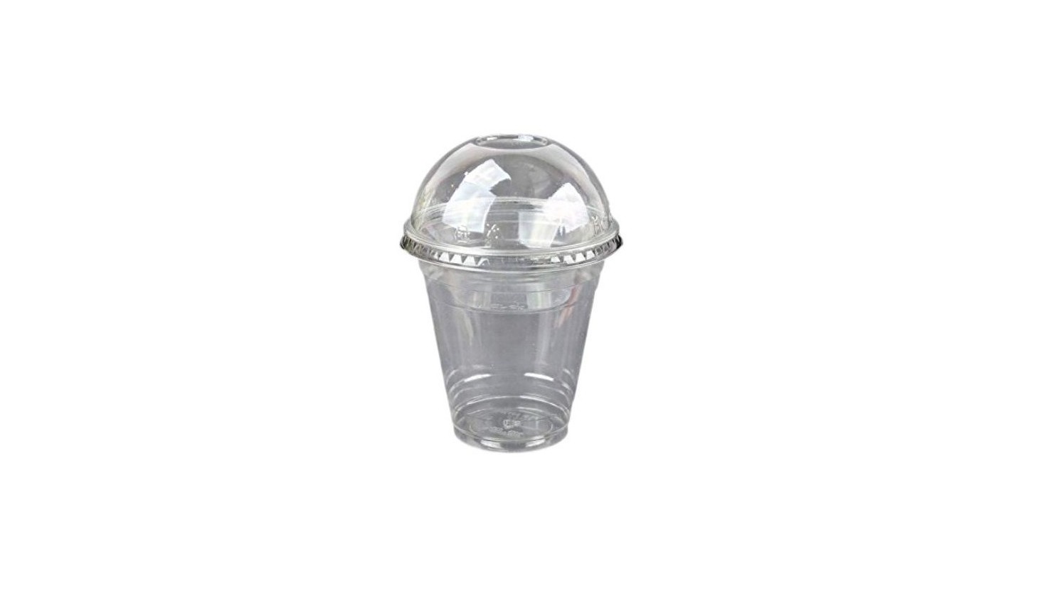 CLEAR PLASTIC JUICE CUP 
