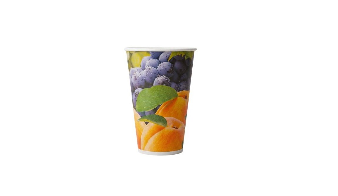 PRINTED JUICE PAPER CUP 