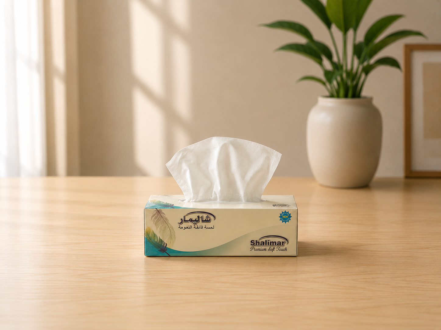 SHALIMAR 150 SHEETS X 2PLY FACIAL TISSUE 