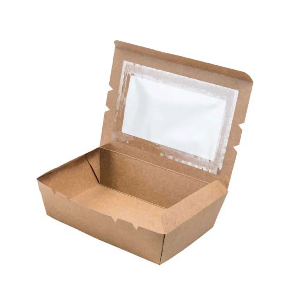  KRAFT LUNCH BOX WITH WINDOW
