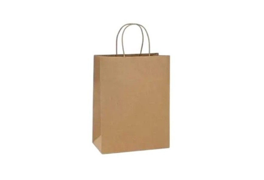 KRAFT TWISTED HANDLE TAKEAWAY BAG