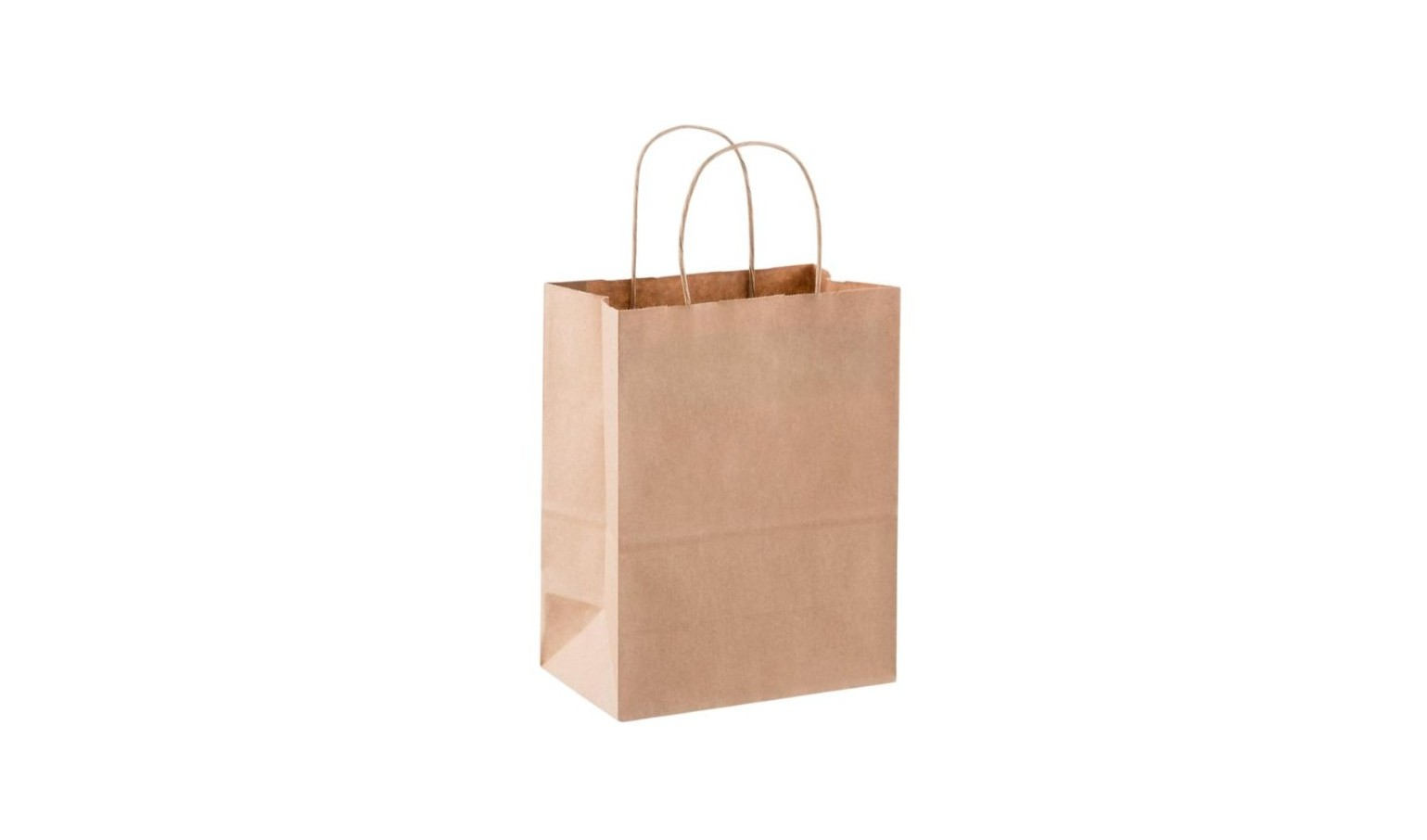 KRAFT TWISTED HANDLE TAKEAWAY BAG