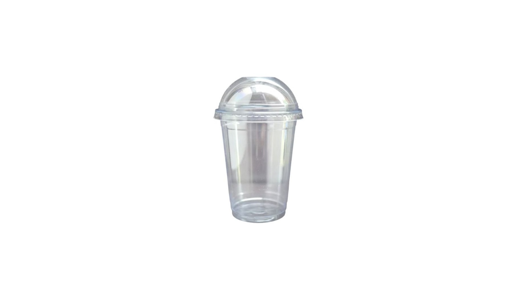 CLEAR PLASTIC JUICE CUP 