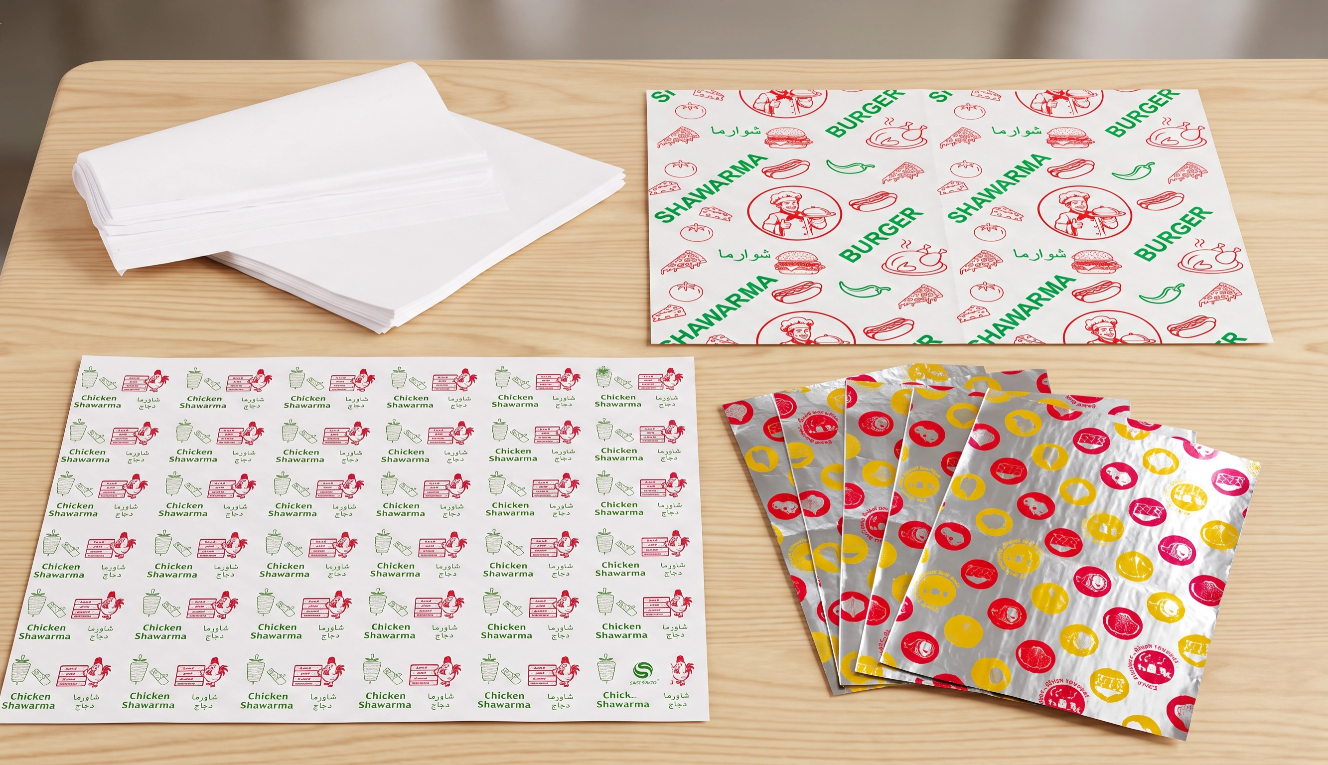 SANDWICH PAPER & BURGER FOIL