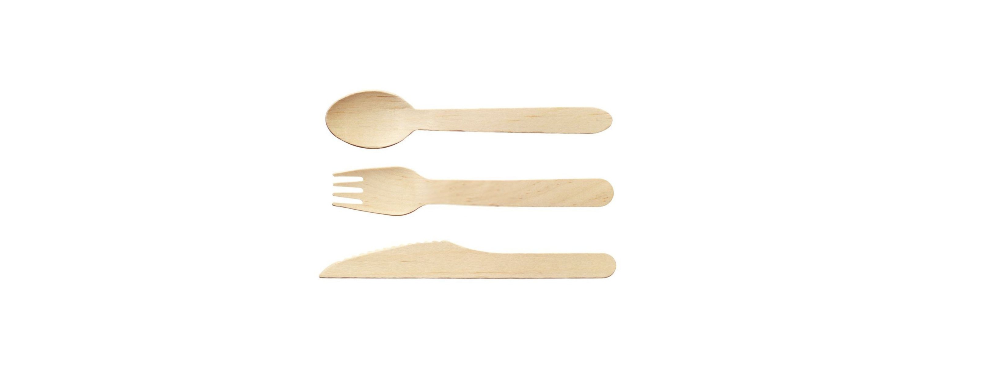 BIODEGRADABLE SPOON , FORK AND KNAIF