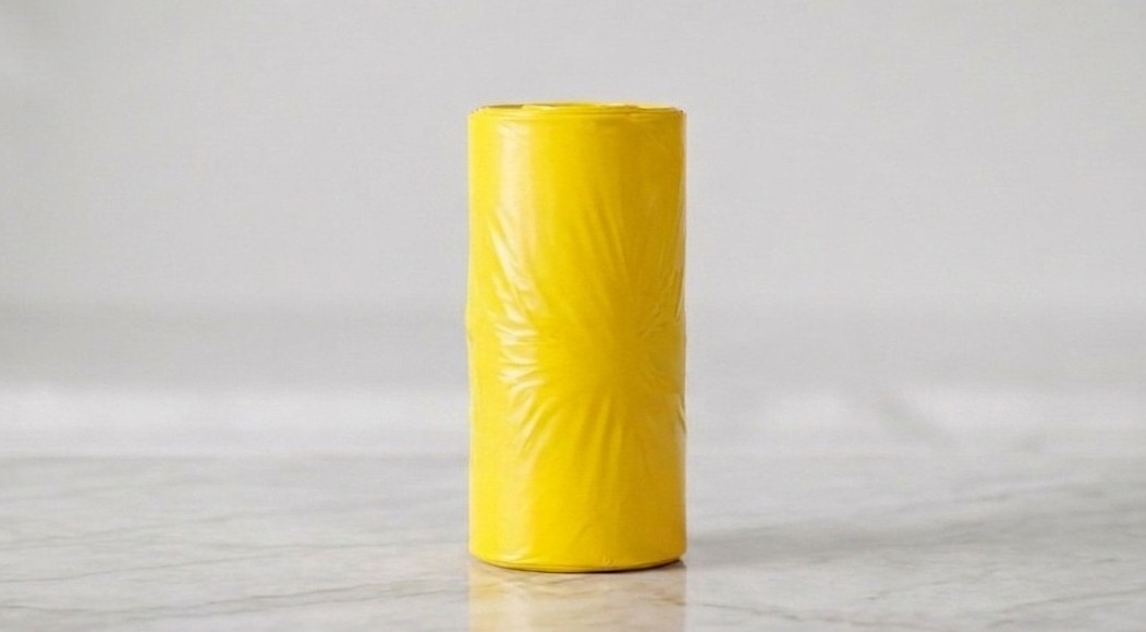 YELLOW COLOR TRASH BAG