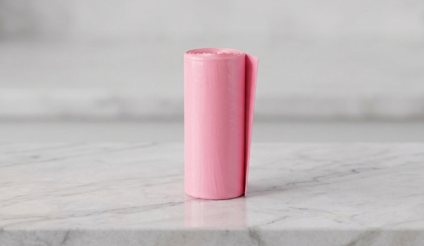 PINK COLOR TRASH BAG