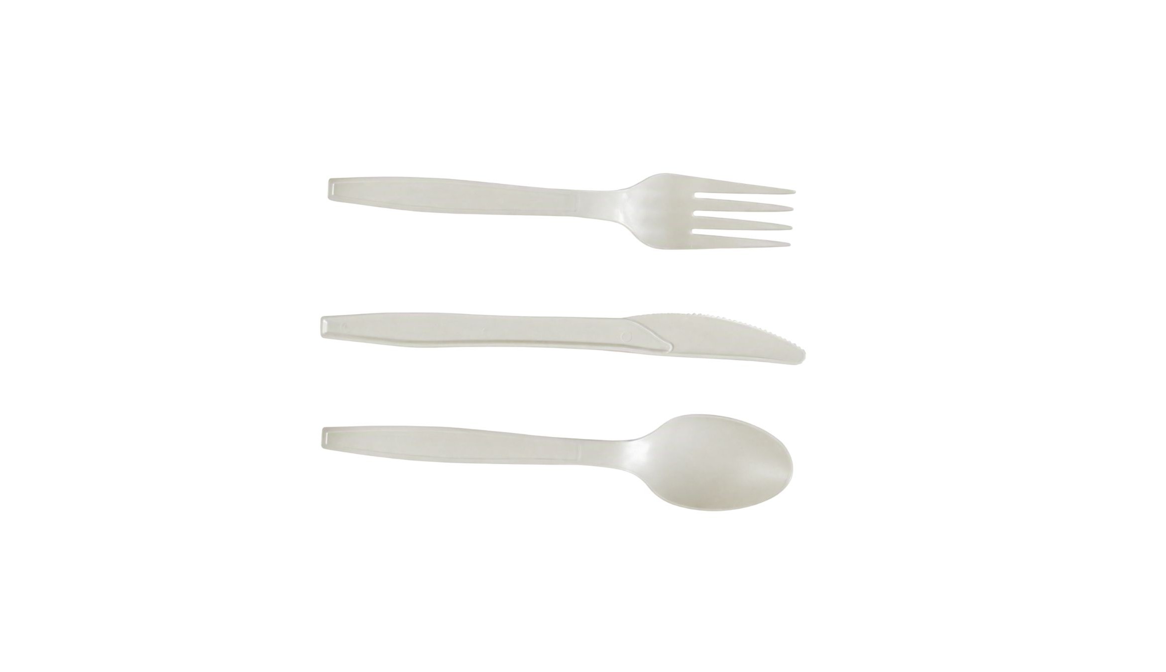 Biodegradable Spoon , Fork And Knife